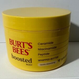 Burt's Bees Boosted Body Butter in Bright Yellow